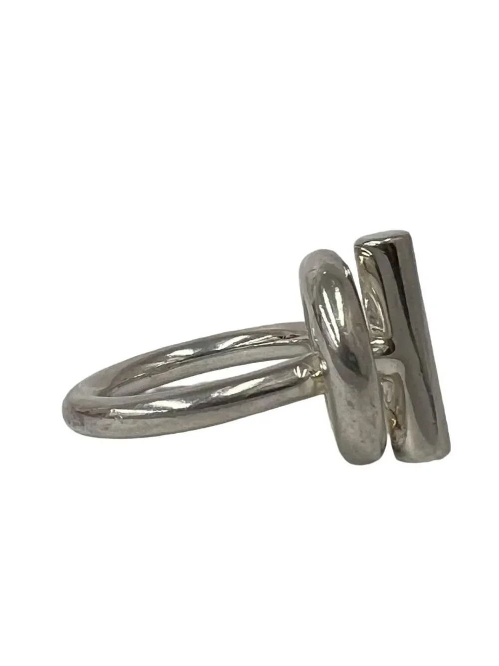 Hermes Echappee Ring 925 Sterling Silver